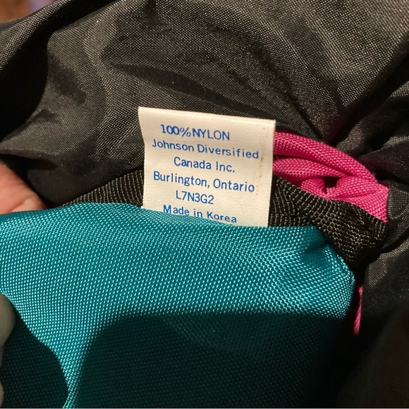 Vintage 1990s Camp Trails Ascent
Hiking / camping backpack teal green and pink - Picture 9 of 12